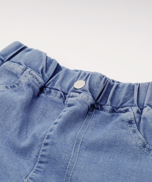 URBAN CHERRY(アーバンチェリー)の「スカラップレースフレアデニムパンツ(デニムパンツ・キッズ・ブルー・110cm/120cm/130cm/140cm/150cm)」の11枚目の写真
