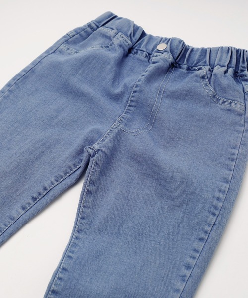 URBAN CHERRY(アーバンチェリー)の「スカラップレースフレアデニムパンツ(デニムパンツ・キッズ・ブルー・110cm/120cm/130cm/140cm/150cm)」の12枚目の写真
