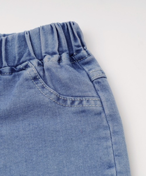 URBAN CHERRY(アーバンチェリー)の「スカラップレースフレアデニムパンツ(デニムパンツ・キッズ・ブルー・110cm/120cm/130cm/140cm/150cm)」の15枚目の写真