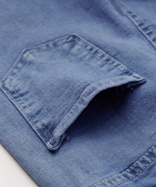 URBAN CHERRY(アーバンチェリー)の「スカラップレースフレアデニムパンツ(デニムパンツ・キッズ・ブルー・110cm/120cm/130cm/140cm/150cm)」の20枚目の写真