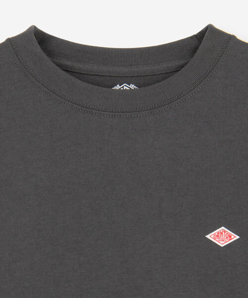 DANTON(ダントン)の「DANTON | クルーネック 長袖Tシャツ SOLID WOMEN(Tシャツ/カットソー・レディース・ブラウン/ダークグレー・M/S)」の5枚目の写真