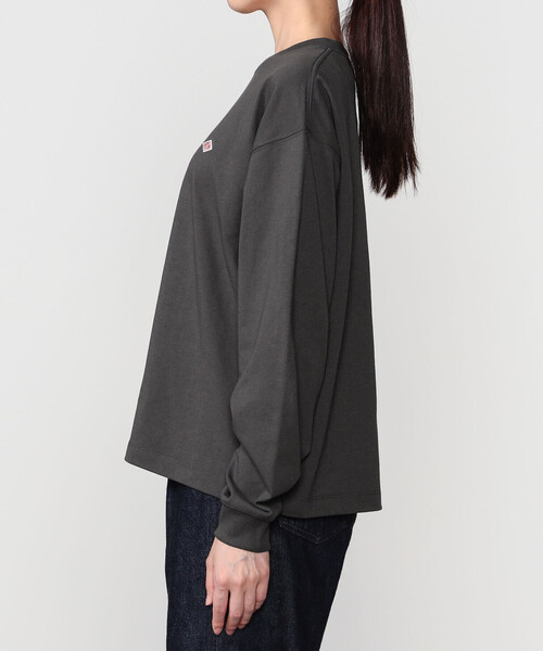 DANTON(ダントン)の「DANTON | クルーネック 長袖Tシャツ SOLID WOMEN(Tシャツ/カットソー・レディース・ブラウン/ダークグレー・M/S)」の10枚目の写真