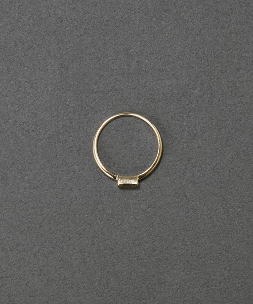 Phoebe(フィービィー)の「【金属アレルギー対応】2setバケットフラグメントリング/ニッケルフリー 結婚式二次会 お呼ばれ セットリング 重ね付け(リング・レディース・シルバー/イエローゴールド・FREE)」の3枚目の写真