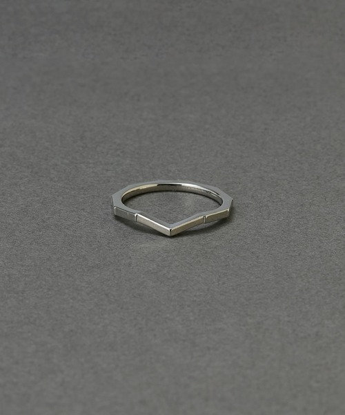 Phoebe(フィービィー)の「【金属アレルギー対応】2setバケットフラグメントリング/ニッケルフリー 結婚式二次会 お呼ばれ セットリング 重ね付け(リング・レディース・シルバー/イエローゴールド・FREE)」の15枚目の写真