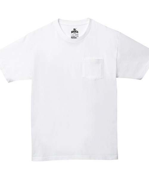 Ol' Basics(オールベーシックス)の「Ol' Basics(オール・ベーシックス) 半袖Tシャツ ロゴ バックプリント ポケットTシャツ 半袖 トップス カットソー アメカジ カジュアル メンズ レディース ユニセックス(Tシャツ/カットソー・メンズ・ホワイト/ヘザーグレー/ブラック/レッド/アーミー・L/XL/M)」の10枚目の写真