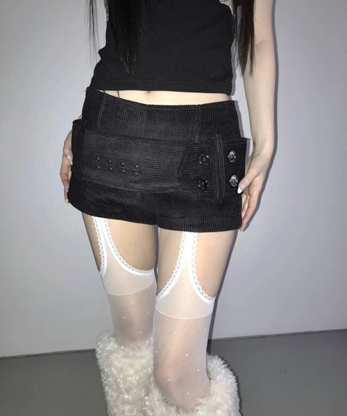 LAMPOON(ランプーン)の「【LAMPOON】コーデュロイショートパンツ(その他パンツ・レディース・ブラウン/ベージュ/ブラック・MEDIUM/LARGE/SMALL)」の14枚目の写真