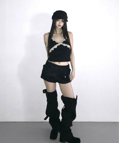LAMPOON(ランプーン)の「【LAMPOON】コーデュロイショートパンツ(その他パンツ・レディース・ブラウン/ベージュ/ブラック・MEDIUM/LARGE/SMALL)」の16枚目の写真