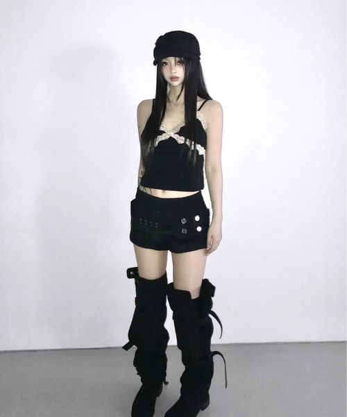 LAMPOON(ランプーン)の「【LAMPOON】コーデュロイショートパンツ(その他パンツ・レディース・ブラウン/ベージュ/ブラック・MEDIUM/LARGE/SMALL)」の17枚目の写真