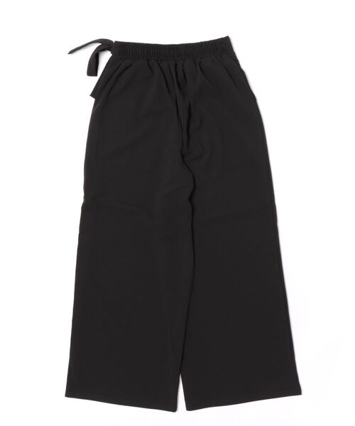 CECIL McBEE(セシルマクビー)の「【CECIL McBEE】ウエストリボンタックパンツ(その他パンツ・レディース・グレー/ブラック・MEDIUM/LARGE)」の3枚目の写真