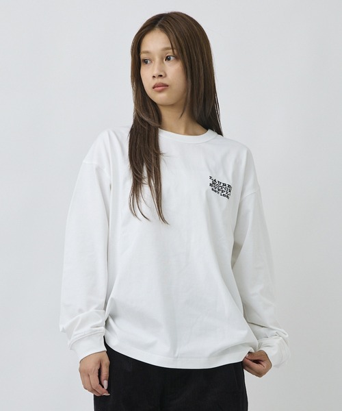 ムラサキスポーツ(ムラサキスポーツ)の「DEAR LAUREL/ディアローレル 長袖 Tシャツ ロンT バックプリント DL26F-2203(Tシャツ/カットソー・メンズ・ブラック/オレンジ/ホワイト・M/L/XL)」の5枚目の写真