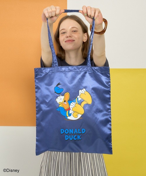 AMERICAN HOLIC(アメリカンホリック)の「【Mickey&Friends】トートBAG(トートバッグ・レディース・ライトイエロー/ピンク/キャメル/ブラウン/シルバー/パープル/ブルー/ネイビー/グリーン・FREE)」の13枚目の写真