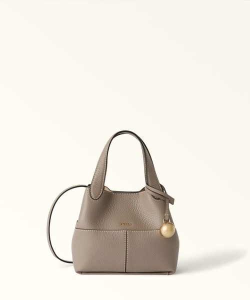 FURLA(フルラ)の「フルラ プリムローズ (Furla Primrose) ミニトートバッグ(ハンドバッグ・レディース・ライトベージュ/モカ・ONE SIZE)」の1枚目の写真