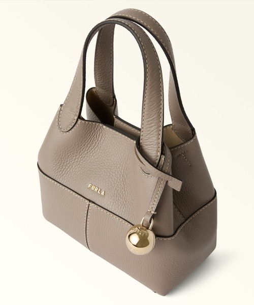 FURLA(フルラ)の「フルラ プリムローズ (Furla Primrose) ミニトートバッグ(ハンドバッグ・レディース・ライトベージュ/モカ・ONE SIZE)」の4枚目の写真