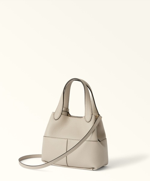 FURLA(フルラ)の「フルラ プリムローズ (Furla Primrose) ミニトートバッグ(ハンドバッグ・レディース・ライトベージュ/モカ・ONE SIZE)」の6枚目の写真