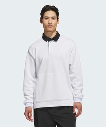 長袖ニット スウェット ポロシャツ【adidas Golf/アディダスゴルフ】
