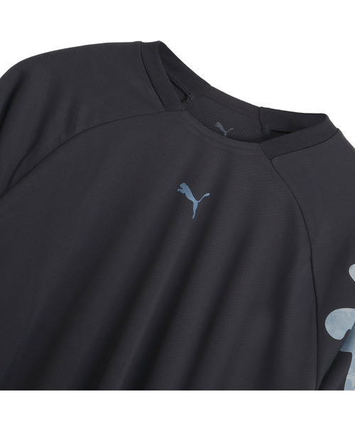 PUMA（プーマ）の「PUMA プーマ メンズ トレーニング ロゴ AOP 長袖 Tシャツ（Tシャツ/カットソー・メンズ・ブラック/グレー/モスグリーン・XX-LARGE/MEDIUM/LARGE/X-LARGE/SMALL）」の12枚目の写真