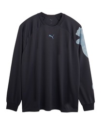 PUMA プーマ メンズ トレーニング ロゴ AOP 長袖 Tシャツ