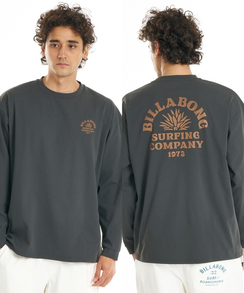 BILLABONG(ビラボン)の「BILLABONG メンズ WARM SOFTTY LS 長袖サーフTシャツ 【2026年秋冬モデル】/ビラボン水陸両用長袖ロンT(Tシャツ/カットソー・メンズ・ブルー系その他/ブラック系その他/クリーム・X-LARGE/LARGE/MEDIUM)」の2枚目の写真