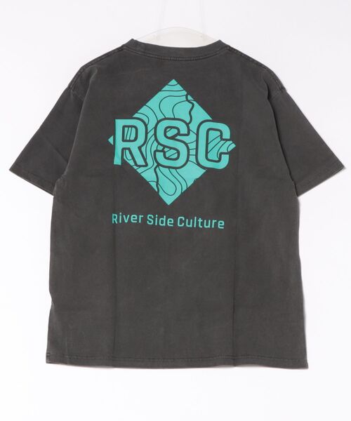 RIVER SIDE CULTURE(リバーサイドカルチャー)の「RIVER SIDE CULTURE / MARCO スケーター T-SHIRT(M4)(Tシャツ/カットソー・メンズ・グリーン/チャコールグレー・MEDIUM/LARGE/X-LARGE)」の5枚目の写真