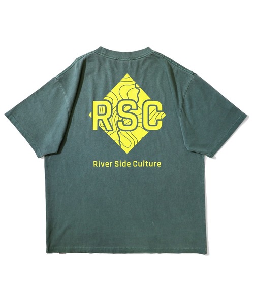 RIVER SIDE CULTURE(リバーサイドカルチャー)の「RIVER SIDE CULTURE / MARCO スケーター T-SHIRT(M4)(Tシャツ/カットソー・メンズ・グリーン/チャコールグレー・MEDIUM/LARGE/X-LARGE)」の12枚目の写真
