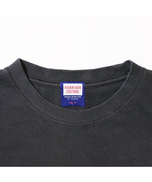 RIVER SIDE CULTURE(リバーサイドカルチャー)の「RIVER SIDE CULTURE / MARCO スケーター T-SHIRT(M4)(Tシャツ/カットソー・メンズ・グリーン/チャコールグレー・MEDIUM/LARGE/X-LARGE)」の7枚目の写真