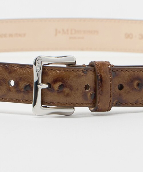 J&M Davidson（ジェイアンドエムデヴィッドソン）の「【別注】＜J&M DAVIDSON＞ ベルト 25MM（ベルト・メンズ・ブラウン系/ブラック・36inch/34inch）」の4枚目の写真