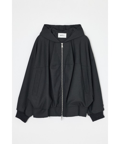 ENFOLD(エンフォルド)の「STTRUCTURED HOODIE(その他アウター・レディース・ダークネイビー/チャコールグレー・38)」の8枚目の写真