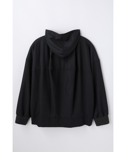ENFOLD(エンフォルド)の「STTRUCTURED HOODIE(その他アウター・レディース・ダークネイビー/チャコールグレー・38)」の9枚目の写真