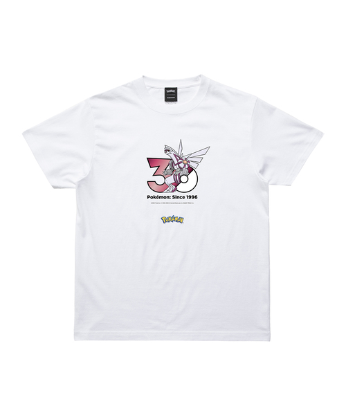 ZOZOSPOT(ゾゾスポット)の「Pokemon 30th Anniversary 1025 T-shirt 「パルキア」(Tシャツ/カットソー・レディース・ホワイト・SMALL/MEDIUM/LARGE/X-LARGE/XX-LARGE/XXX-LARGE/100cm/110cm/120cm/130cm/140cm/150cm/160cm)」の1枚目の写真