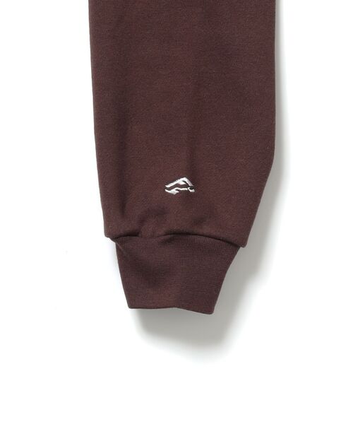 FFEIN(フェイン)の「【FFEIN】ヘビーウエイトフード刺繍ロゴ立体フードジップパーカー / パーカー 裏起毛 ジップ 刺繍 ロゴ フーディ ダブルジップ(パーカー・メンズ・ダークブラウン/ネイビー/ブラック/アッシュグレー・SMALL/MEDIUM/LARGE)」の17枚目の写真