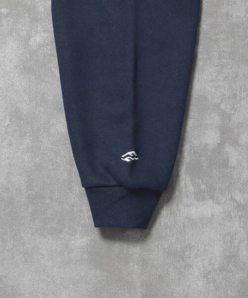 FFEIN(フェイン)の「【FFEIN】ヘビーウエイトフード刺繍ロゴ立体フードジップパーカー / パーカー 裏起毛 ジップ 刺繍 ロゴ フーディ ダブルジップ(パーカー・メンズ・ダークブラウン/ネイビー/ブラック/アッシュグレー・SMALL/MEDIUM/LARGE)」の21枚目の写真