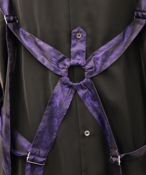 axes femme(アクシーズファム)の「パラシュート和袖シャツ(シャツ/ブラウス・レディース・レッドパープル/ブラック・MEDIUM/LARGE)」の12枚目の写真