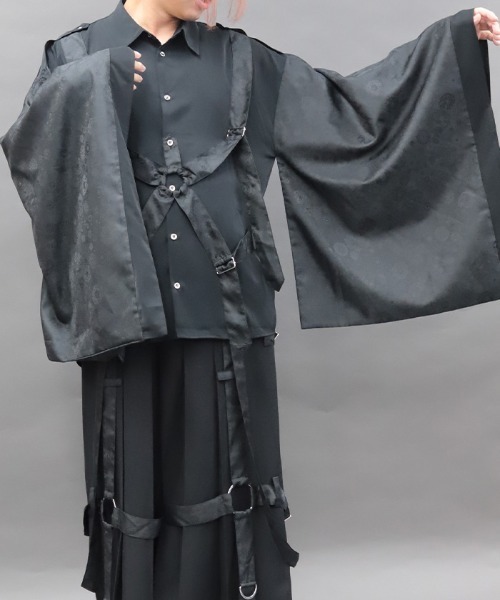 axes femme(アクシーズファム)の「パラシュート和袖シャツ(シャツ/ブラウス・レディース・レッドパープル/ブラック・MEDIUM/LARGE)」の14枚目の写真