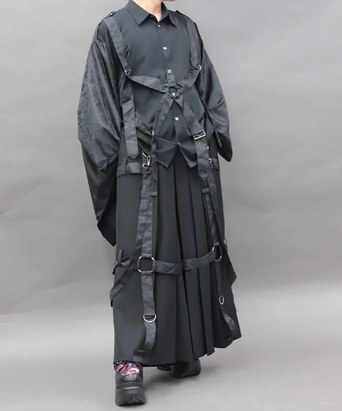 axes femme(アクシーズファム)の「パラシュート和袖シャツ(シャツ/ブラウス・レディース・レッドパープル/ブラック・MEDIUM/LARGE)」の16枚目の写真