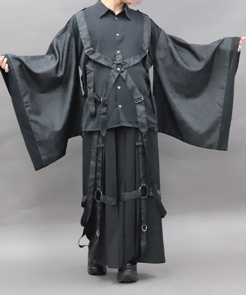 axes femme(アクシーズファム)の「パラシュート和袖シャツ(シャツ/ブラウス・レディース・レッドパープル/ブラック・MEDIUM/LARGE)」の17枚目の写真