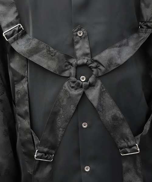 axes femme(アクシーズファム)の「パラシュート和袖シャツ(シャツ/ブラウス・レディース・レッドパープル/ブラック・MEDIUM/LARGE)」の19枚目の写真