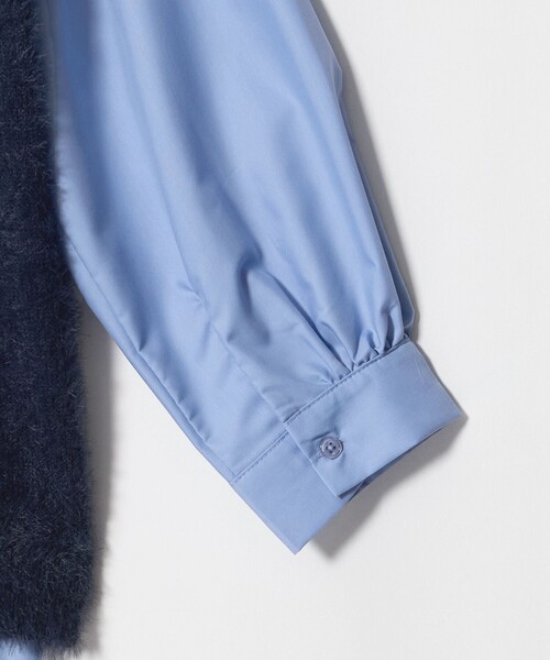 A DAY IN THE LIFE UNITED ARROWS(アデイインザライフユナイテッドアローズ)の「フェザー Vネックベスト+シャツ ‐セットアイテム‐<A DAY IN THE LIFE>(ニット/セーター・レディース・ダークグレー/ネイビー/ナチュラル・FREE)」の12枚目の写真
