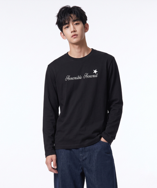 VANNWORKS（バンワークス）の「アナラブルスタークロップ長袖Tシャツ (VLS232) ブラック（Tシャツ/カットソー・レディース・その他・SMALL/MEDIUM/LARGE/X-LARGE）」の2枚目の写真
