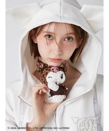 SNIDEL（スナイデル）の「【クロミ】ビジューぬいぐるみチャーム（キーケース/キーアクセサリー）」