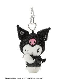 SNIDEL（スナイデル）の「【クロミ】ビジューぬいぐるみチャーム（キーケース/キーアクセサリー）」