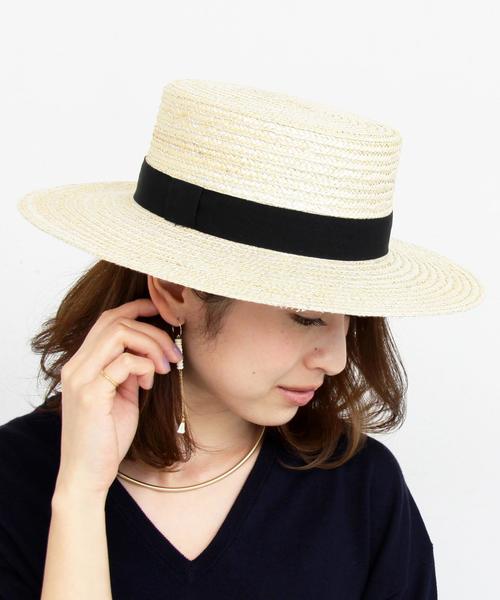 BEAUTY&YOUTH UNITED ARROWS（ビューティーアンドユースユナイテッドアローズ）の「＜FERRUCCIO VECCHI＞カンカンハット◆（ハット・レディース・ベージュ/ホワイト・FREE）」の2枚目の写真