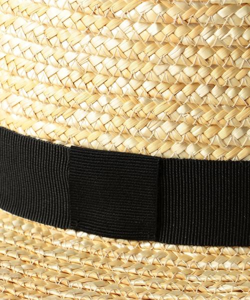 BEAUTY&YOUTH UNITED ARROWS（ビューティーアンドユースユナイテッドアローズ）の「＜FERRUCCIO VECCHI＞カンカンハット◆（ハット・レディース・ベージュ/ホワイト・FREE）」の6枚目の写真