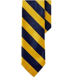 POLO RALPH LAUREN | ストライプド シルク レップ タイ(ネクタイ)