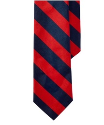 POLO RALPH LAUREN | ストライプド シルク レップ タイ(ネクタイ)