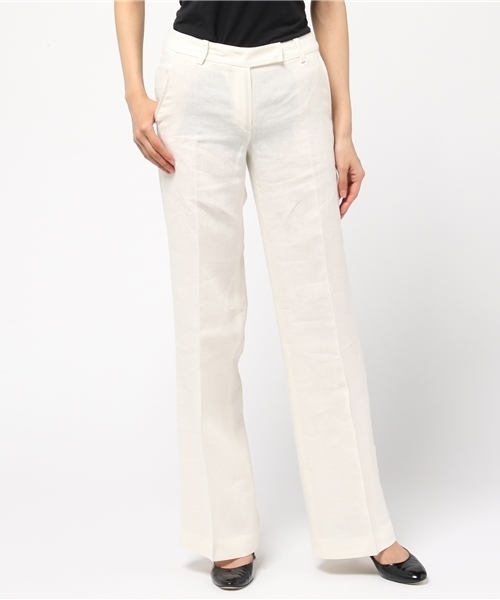 INCOTEX（インコテックス）の「INCOTEX ホワイトリネンパンツ◆（その他パンツ・レディース・ホワイト・38/40）」の12枚目の写真