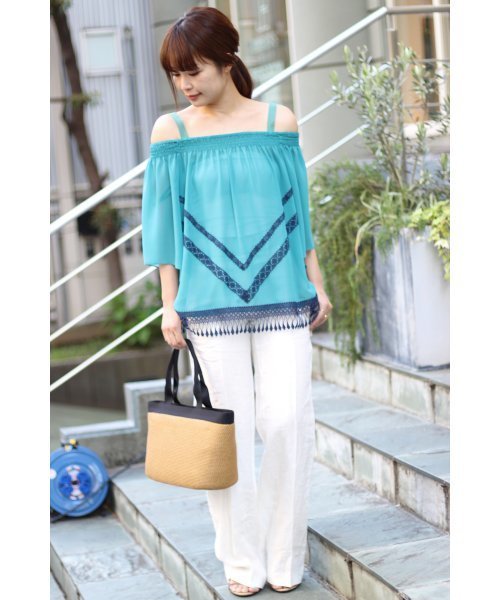 INCOTEX（インコテックス）の「INCOTEX ホワイトリネンパンツ◆（その他パンツ・レディース・ホワイト・38/40）」の11枚目の写真