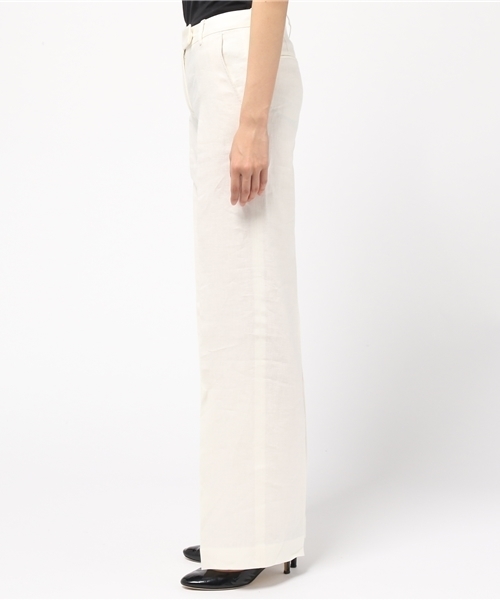INCOTEX（インコテックス）の「INCOTEX ホワイトリネンパンツ◆（その他パンツ・レディース・ホワイト・38/40）」の3枚目の写真
