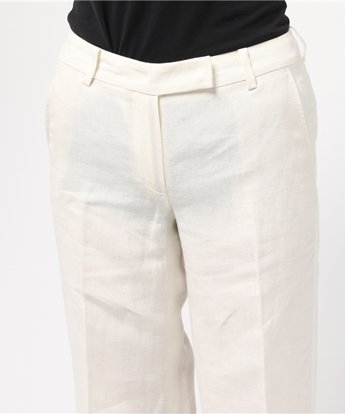 INCOTEX（インコテックス）の「INCOTEX ホワイトリネンパンツ◆（その他パンツ・レディース・ホワイト・38/40）」の5枚目の写真