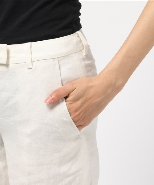 INCOTEX（インコテックス）の「INCOTEX ホワイトリネンパンツ◆（その他パンツ・レディース・ホワイト・38/40）」の7枚目の写真