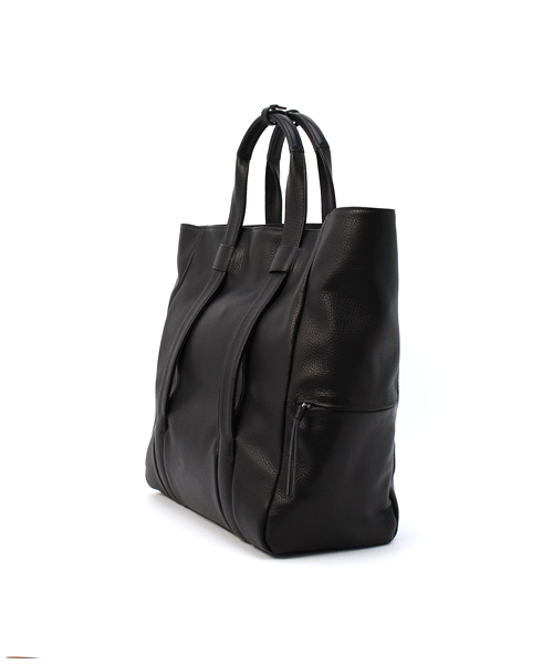 GALLERIANT（ガレリアント）の「GALLERIANT レザートートバッグ（トートバッグ・メンズ・ブラック/ネイビー・FREE）」の8枚目の写真